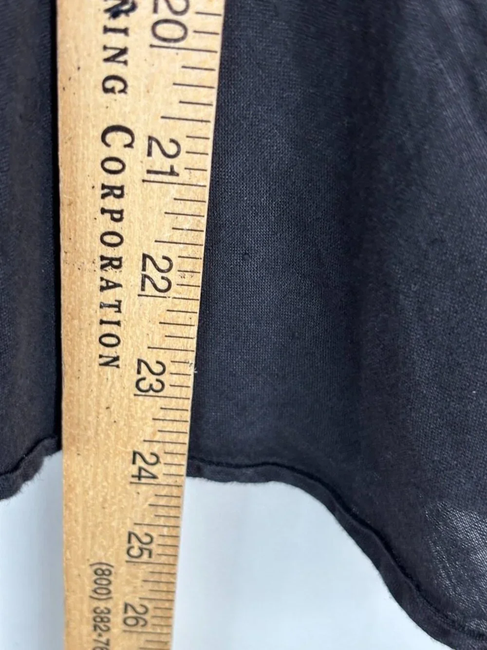 Cut Loose Linen Cardigan Blazer M Black Lagenlook Made in USA Boho Minimalist